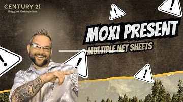 Moxi Present   Adding Multiple Net Sheets