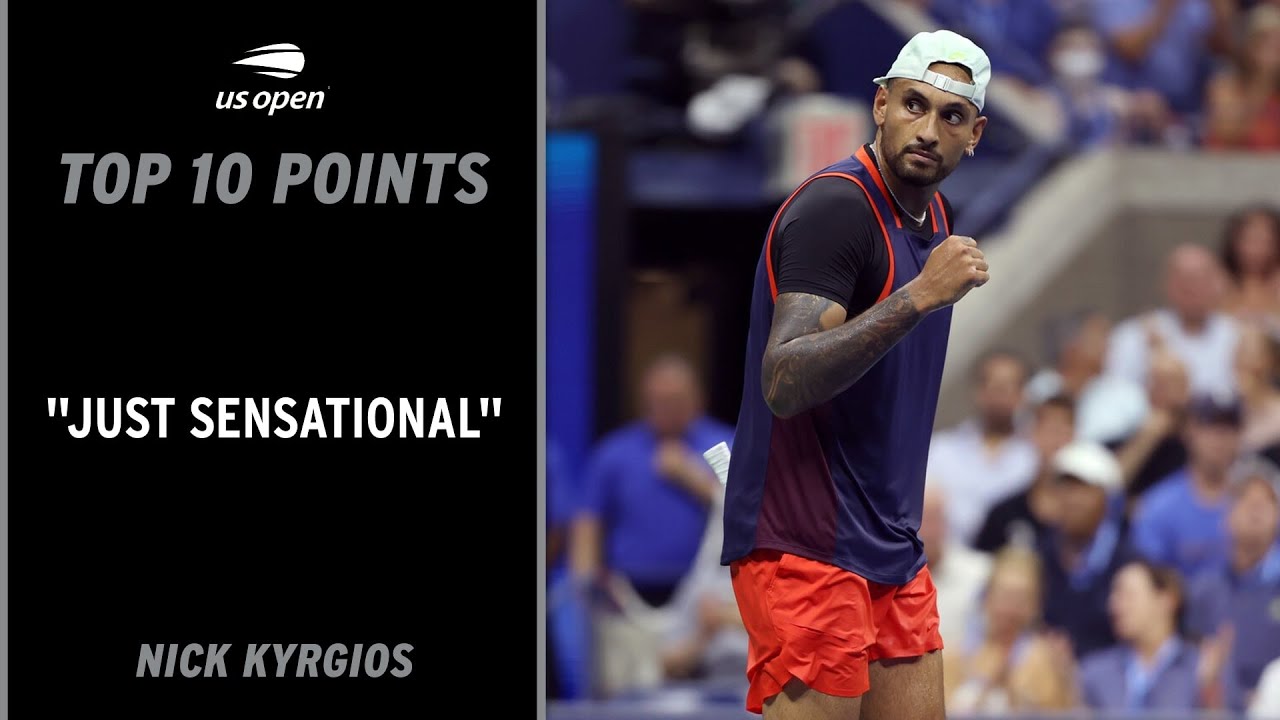 Nick Kyrgios | Top 10 Points from Week 1 | 2022 US Open