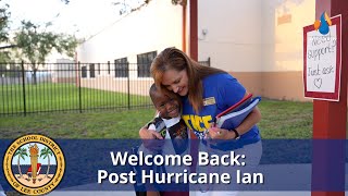 Welcome Back: PostHurricane Ian