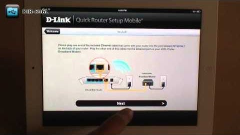 How to Set Up DIR-506L