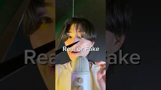 Real or Fakeどっちが好きですか？ #asmr #real #fake #relaxing