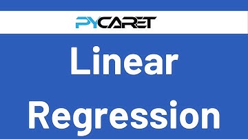 PyCaret Linear Regression | PyCaret | Python