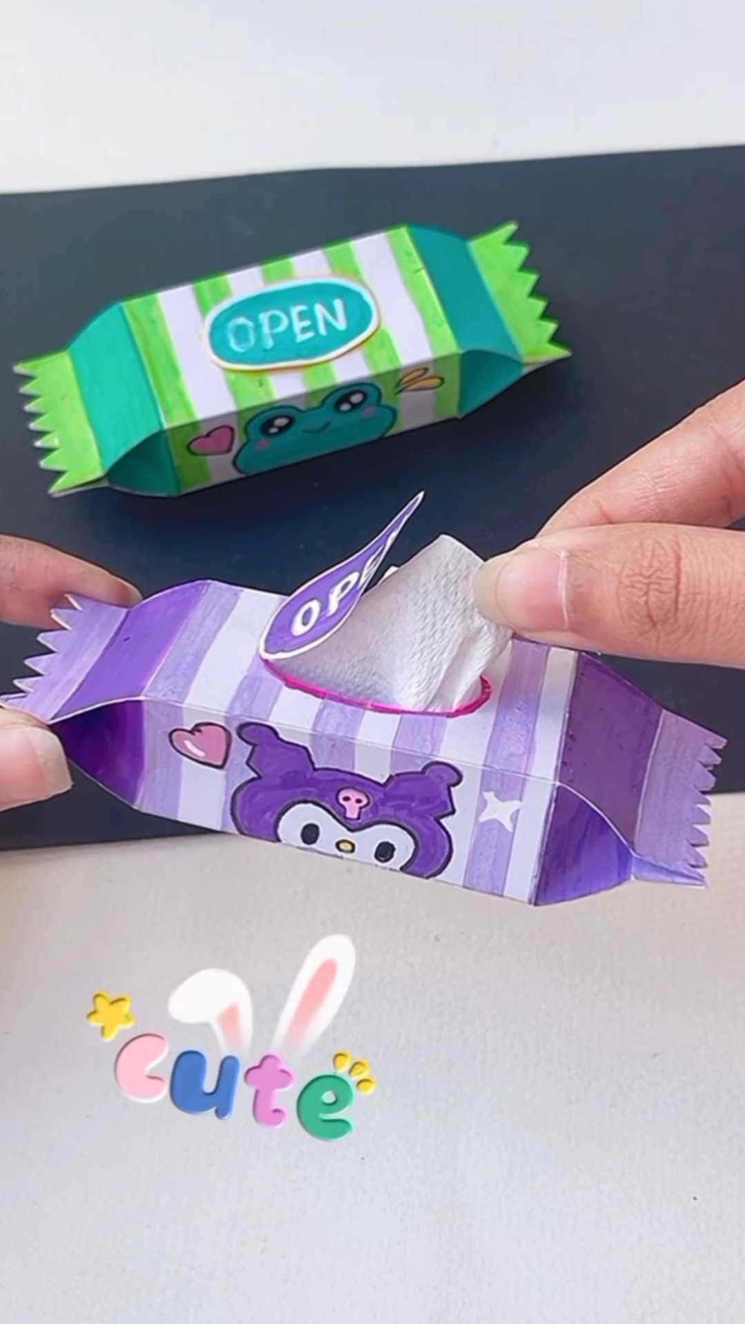 DIY mini hand wash tissue paper #shorts #tonniartandcraft #diy #love #craft #art