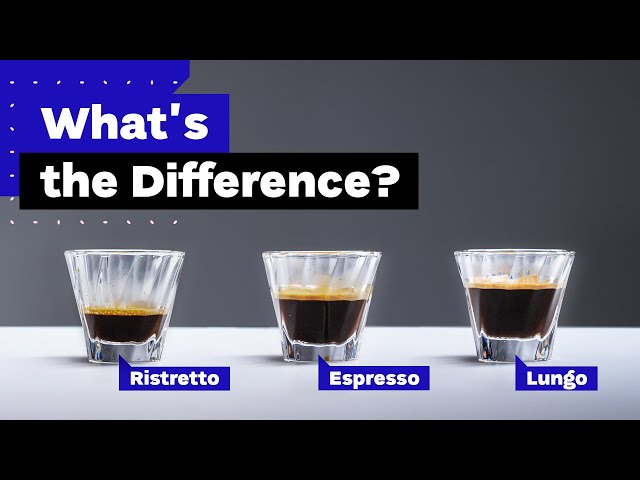 What's the Difference Between Espresso and Coffee?