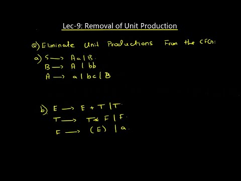 Lec-9: Remove Unit