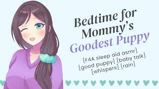 Puppy Bedtime with Mommy 🐾💤[F4A] [belly rubs][baby talk][rain][whispers][F4M Mommy Sleep Aid ASMR] screenshot 5