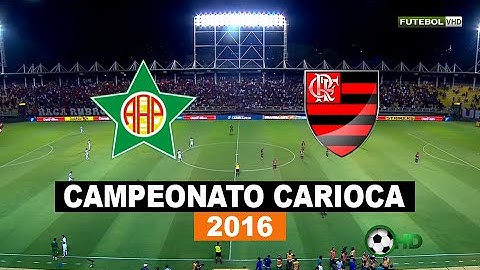 Gols - Portuguesa-RJ 0 x 5 Flamengo - Campeonato Carioca 2016 - 10/02/2016 - Futebol HD