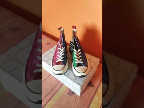 Unboxing: Converse Jw Anderson run star hike gilter - YouTube