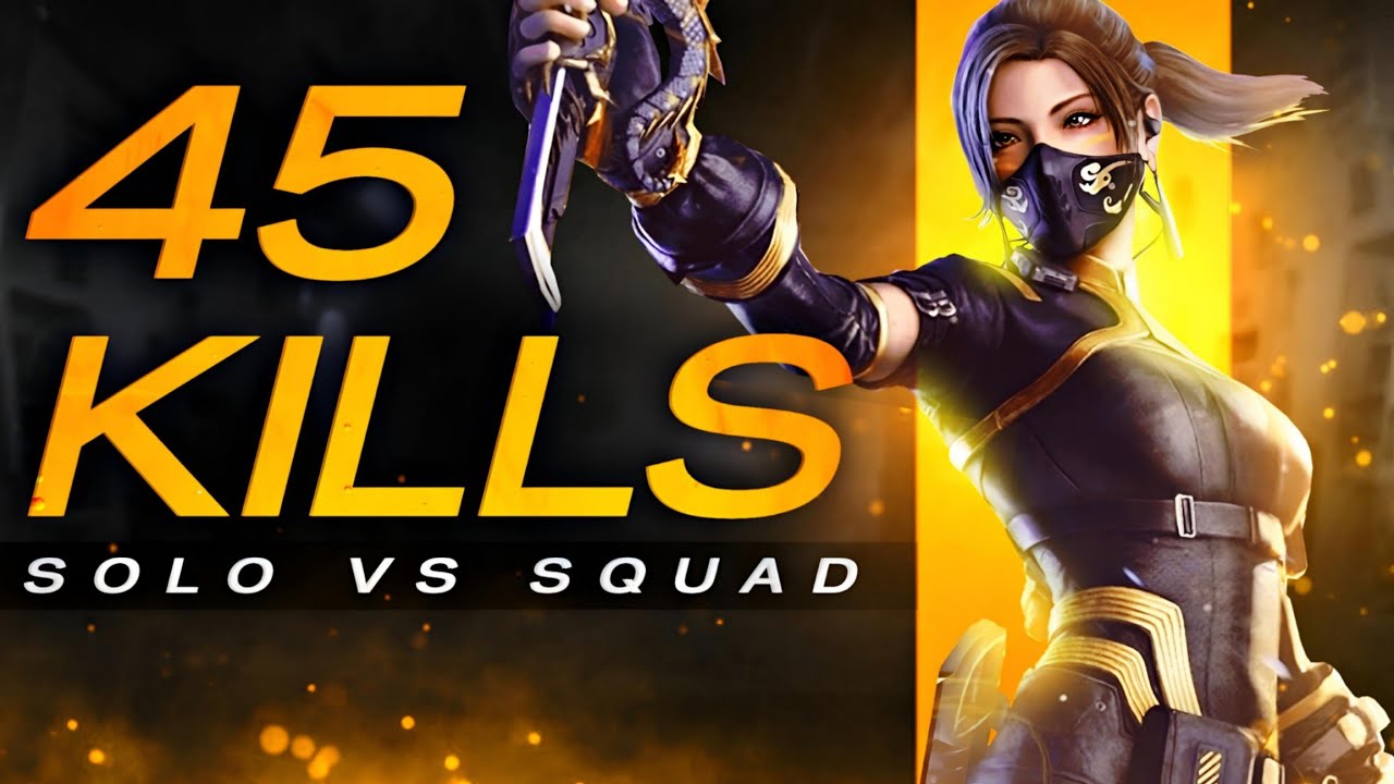 45 KILLS SOLO VS SQUAD FULL GAMEPLAY CODM - YouTube