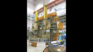100" KING HEAVY DUTY VERTICAL BORING MILL,