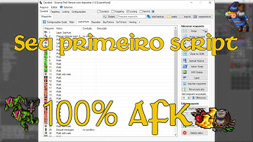 OldBot Tibia Bot - Criando seu primeiro SCRIPT 100% AFK