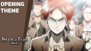 Opening 1  Creditless  Attack On Titan  Guren No Yumiya  4k 60fps