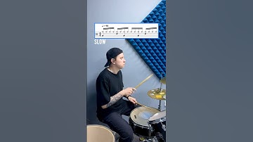 drum rhythm | 16th Hi-Hat #drumlessons #drumming #drum