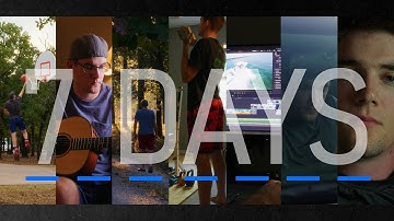 Filming every day for a week to become a better filmmaker