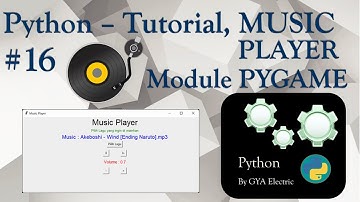 Python - Tutorial, Aplikasi Music Player, menggunakan module pygame dan tkinter - 16