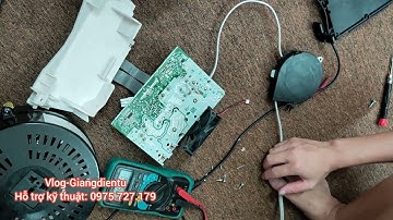 Hướng dẫn chi tiết sửa nồi cơm điện Nhật Panasonic cắm nhầm điện 220v | Vlog Giangdientu