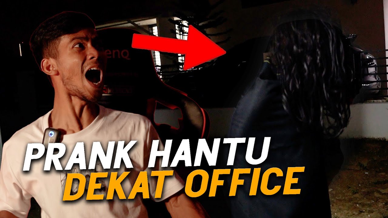 PRANK HANTU DEKAT ASYRAF ROZAMI ! SERAM GILA !