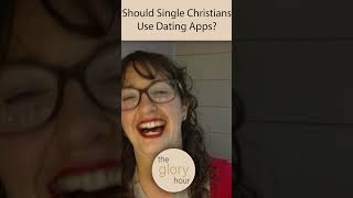 Should Single Christians Use Dating Apps? | The Glory Hour Shorts #fyp #single #dating #love #ctvn