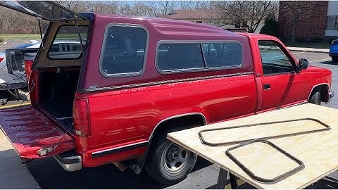 Truck Bed Camper Build Part 1 - Intro, Cleaning, and Layout