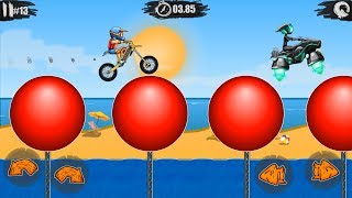 Moto X3M Bike Race Game - New Pool Party All Levels 1-15 screenshot 3