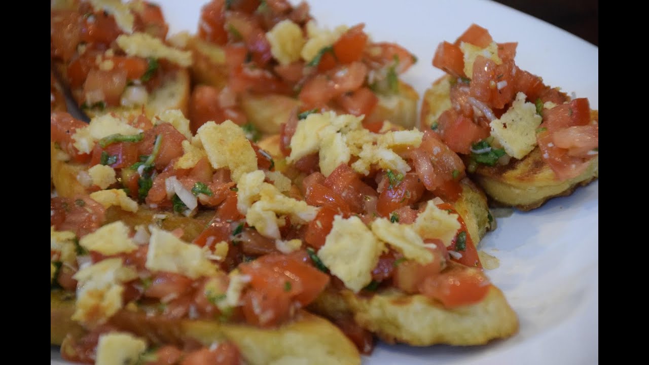 Bruschetta | Cooking Italian with Joe - YouTube