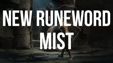 D2R - NEW RUNEWORD - MIST