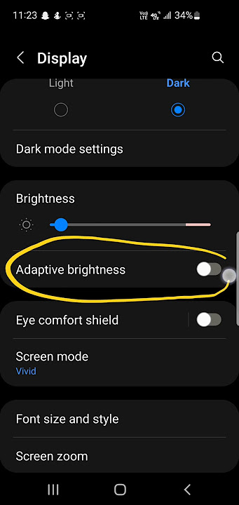 ENABLE AUTO BRIGHTNESS 🌞 IN SAMSUNG #android #device #technology #tech #shorts