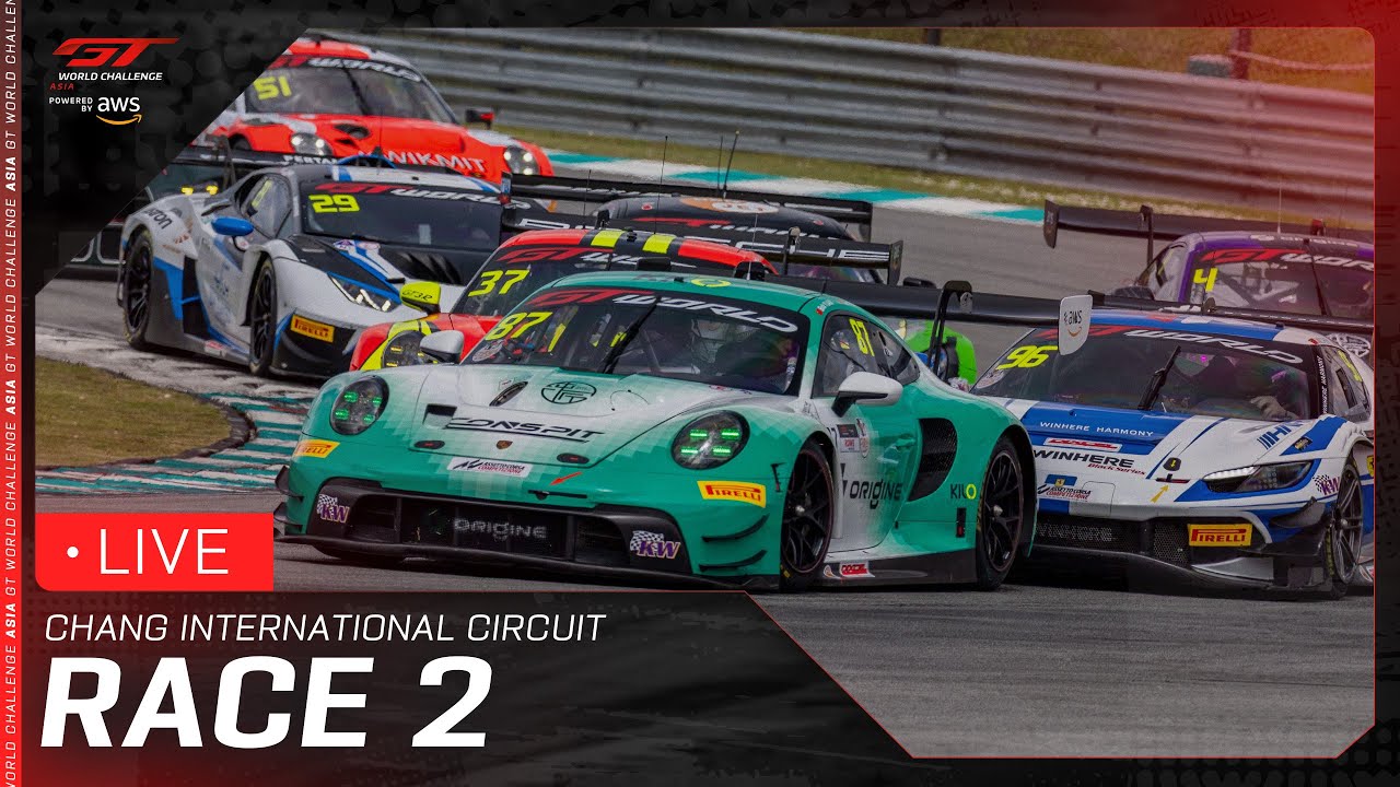 LIVE | Race 2 | Chang | GT World Challenge Asia 2025