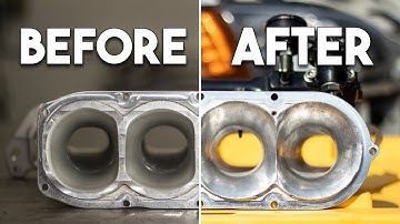 How to Port an Intake Manifold Without Cutting or Welding!