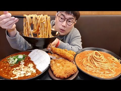 초강력매운 지존카레!!! 밥 카레는 무한리필!!! spicy curry mukbang 야식이 먹방