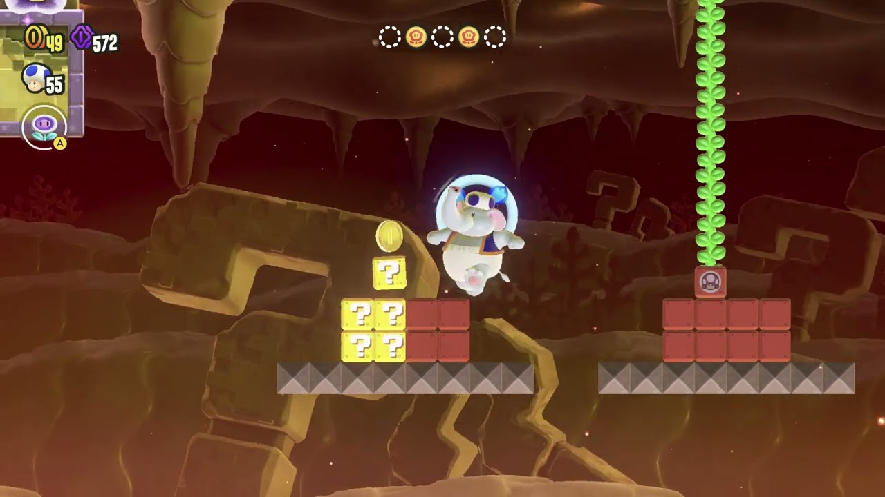 マリオワンダー】「アイテム広場のひみつ」の攻略｜ワールド6 - 神ゲー攻略