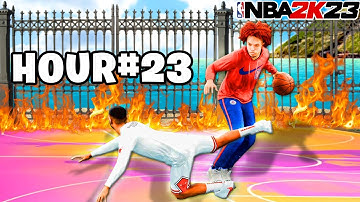 I Spent 24 Hours In The NEW 1V1 COURT On NBA 2K23 And Was Unstoppable!