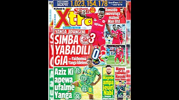 Magazeti Ya Leo Agosti 18 