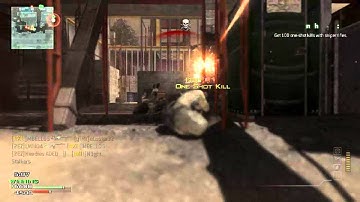 MW3 QUICKSCOPING TRIPLE FEED FINAL KILLCAM
