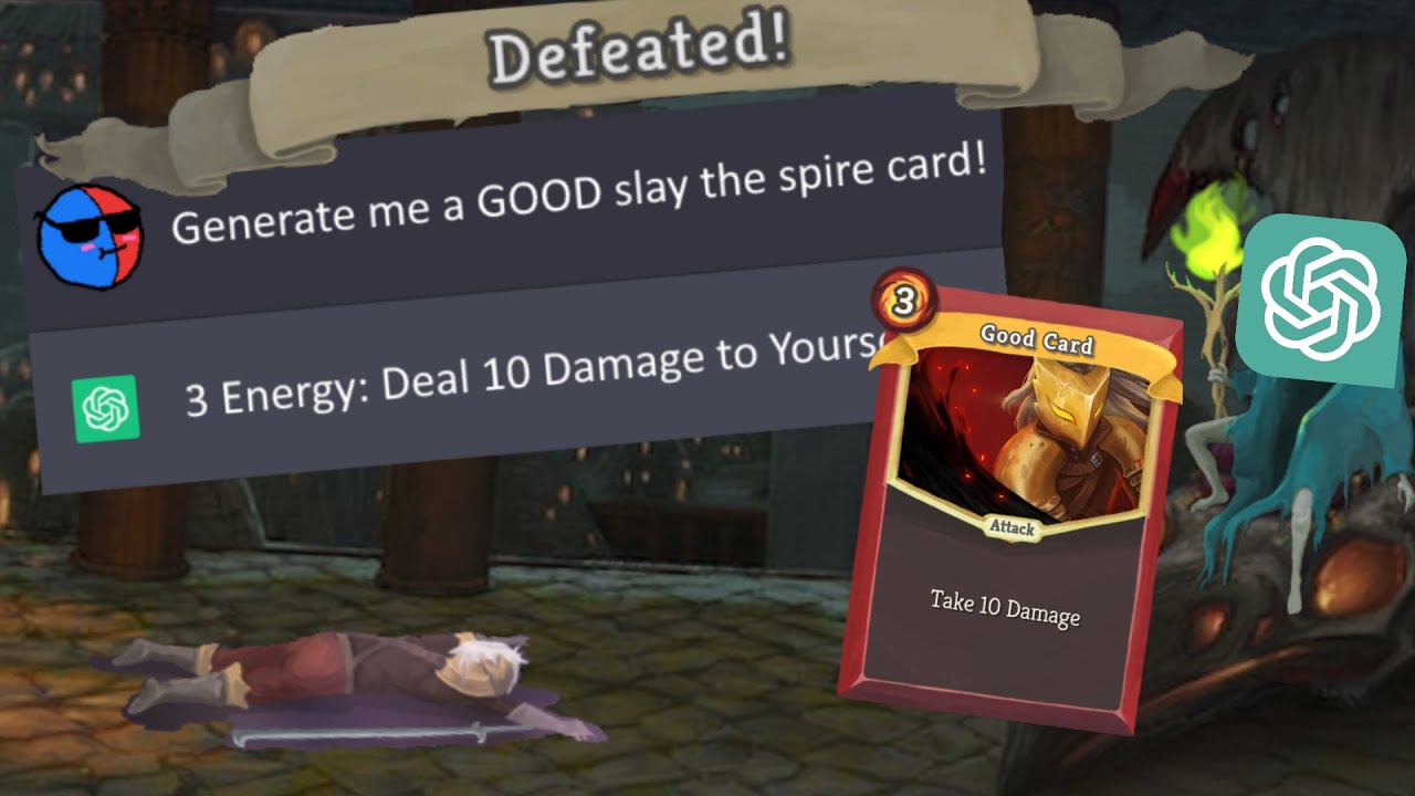 Slay the Spire but ALL the cards were made by ChatGPT