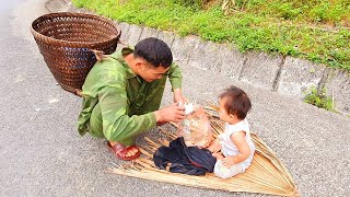 On my way to sell papaya, I came across this girl/child who is this and why?