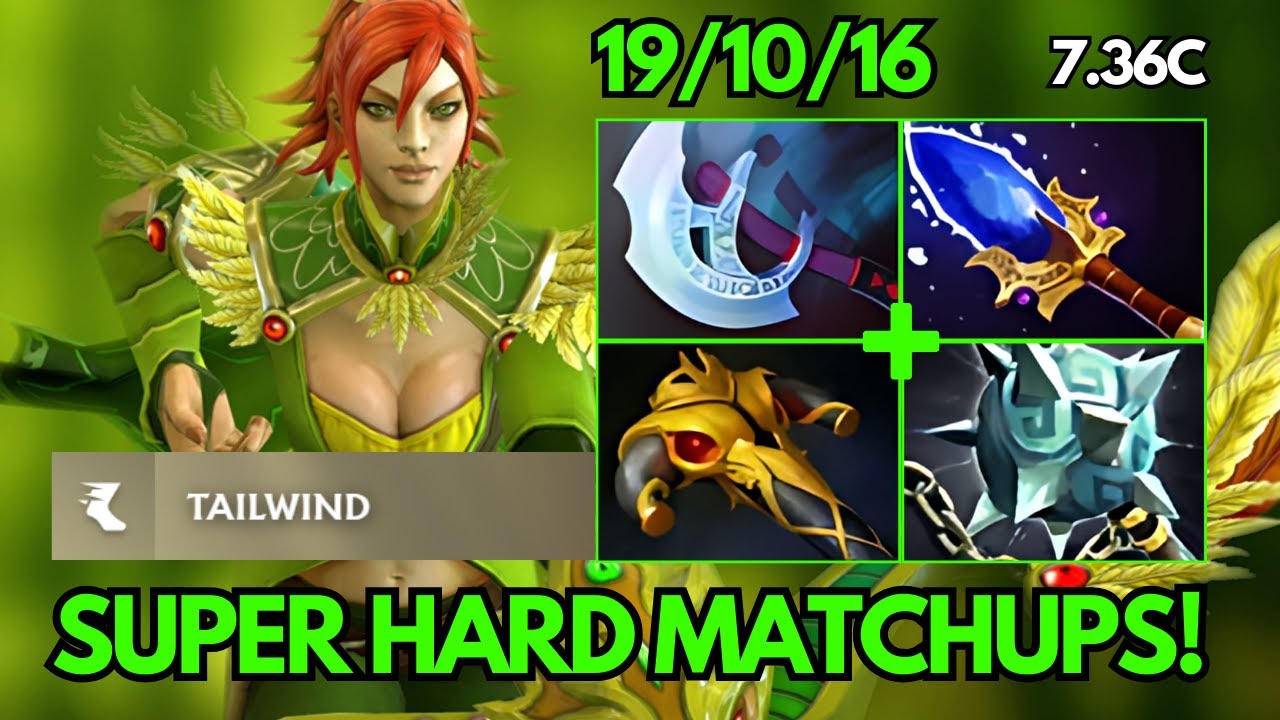 IN DIRE NEED OF HELP! - Windranger Dota 2 Gameplay 7.36C