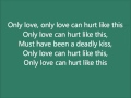 Only Love Can Hurt Like This ~ Paloma Faith ~ Lyrics