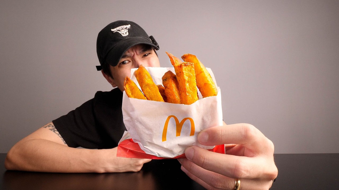 McDonald's Dropped Sweet Potato Fries