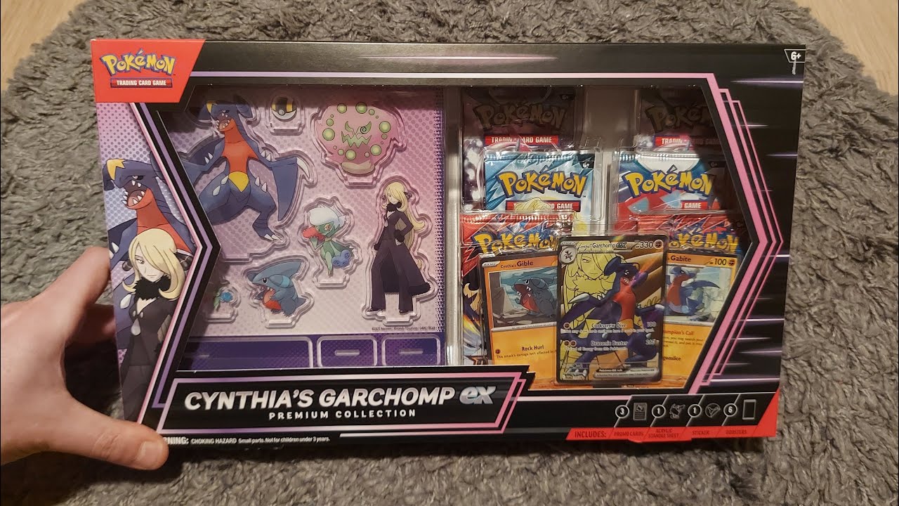 Avataan Cynthia's Garchomp EX Premium Collection Box!