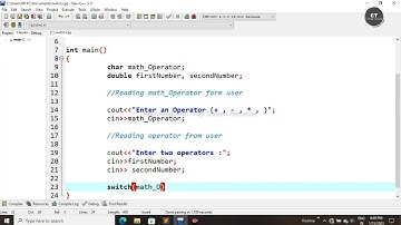 Write C++ program to create calculator using switch Statement