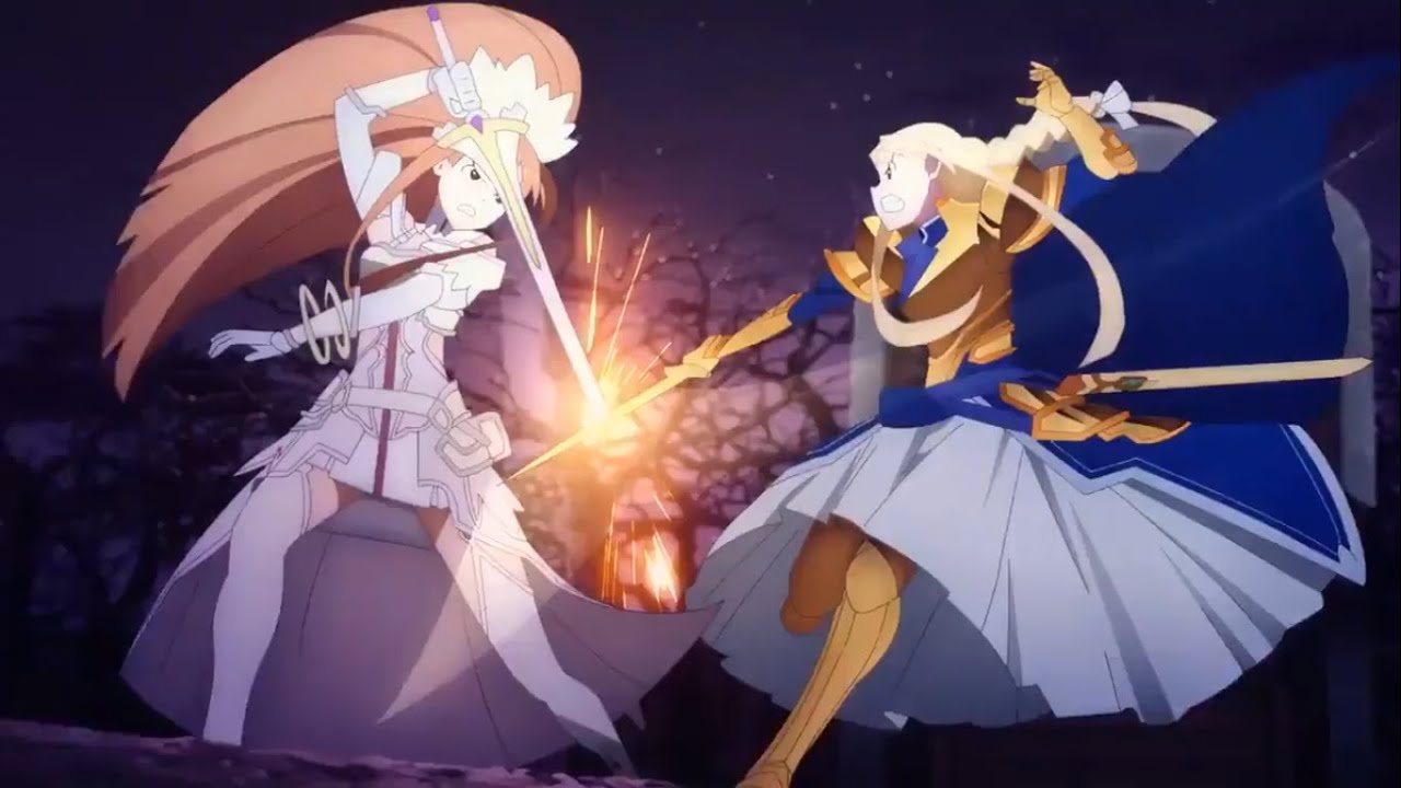 Sword Art Online Alicization War Of Underworld Vf