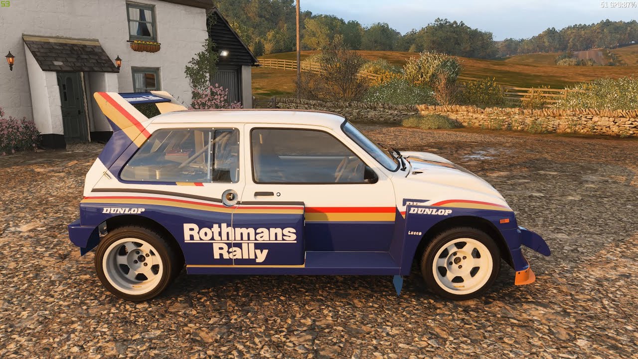forza-horizon-4-1986-mg-metro-6r4-car-show-speed-jump-crash-test