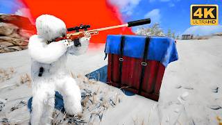 : PUBG PC : SNOW MAP SOLO AWP GAMEPLAY (No Commentary)