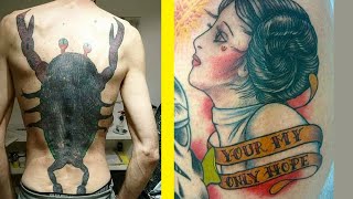 Tattoo Fails: A Compilation of Ugly and Bad Tattoos by Adriana Minadi 1,618 views 9 months ago 9 minutes, 10 seconds