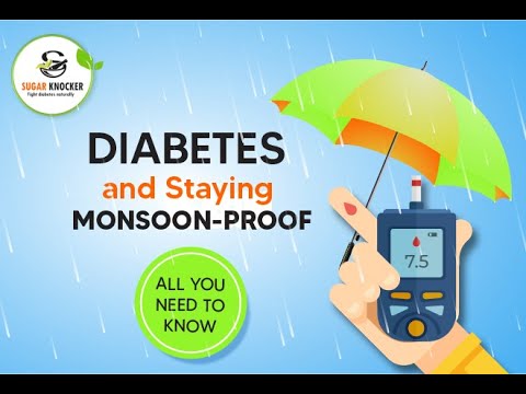 Diabetes Management: Tips to Take Care During Monsoon Season