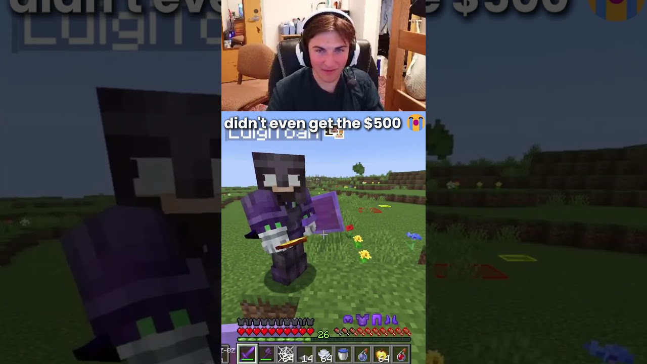 HOW did this TRAP FAIL?!? 💀💀💀 #gaming #minecraft