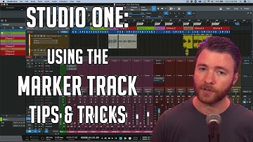 Studio One: Using the Marker Track & Fast Navigation Tips