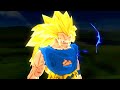 Goku ssj2ssj3 vs majin vegeta  dbz budokai tenkaichi 4 beta 131 60fps
