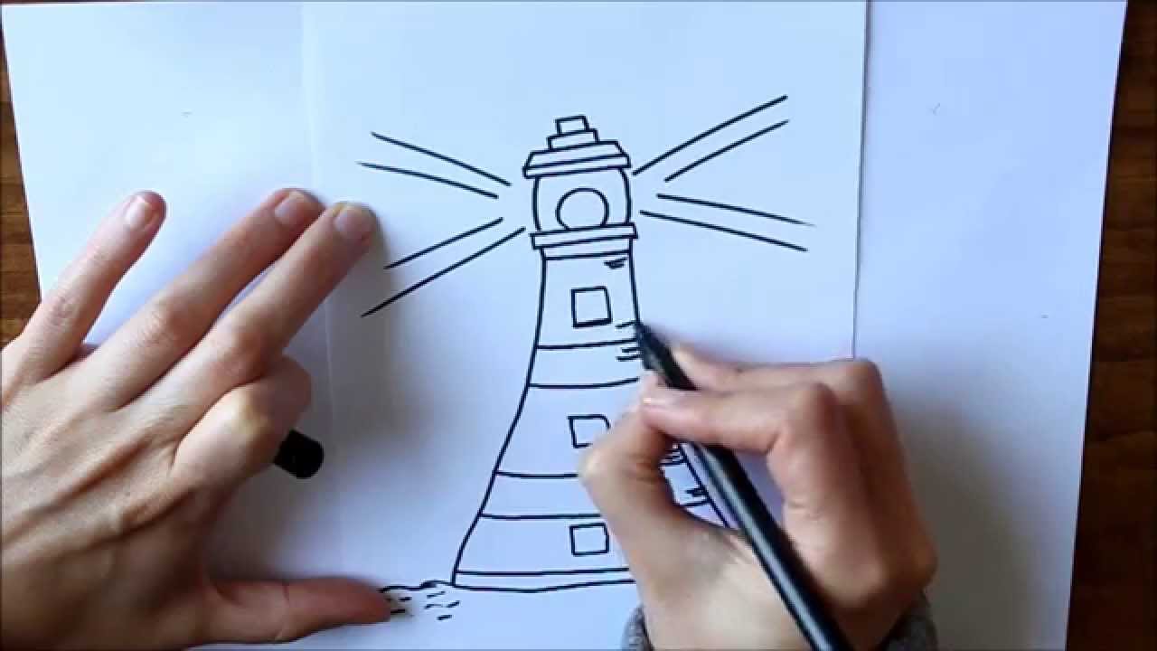 Cómo dibujar Un Faro Dibuja Conmigo Dibujos de Verano - YouTube c-mo-dibujar-un-faro-dibuja-conmigo-dibujos-de-verano-youtube